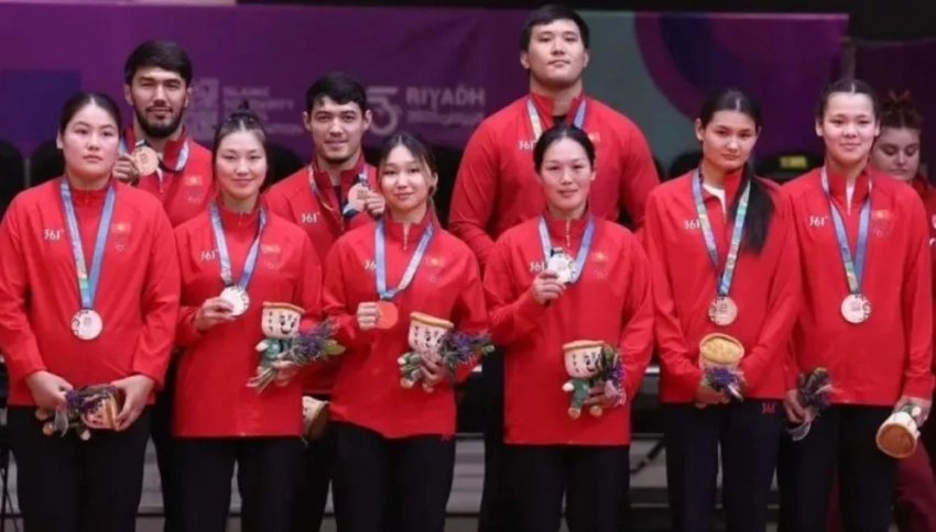 Сборная Кыргызстана впервые выиграла командную медаль по дзюдо