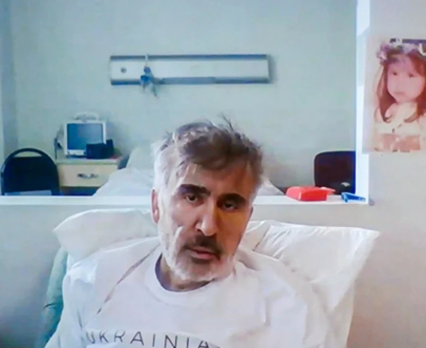 Саакашвили попросил Зеленского включить его в список пленных