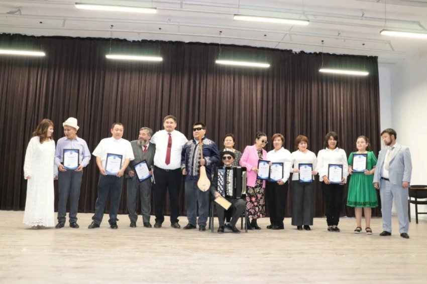 В культурном центре общества слепых и глухих состоялся концерт