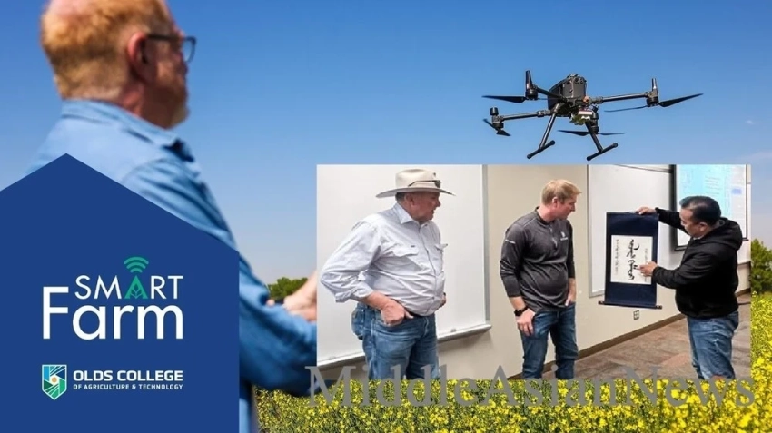 Монгольские пастухи и фермеры посетили «умную ферму» канадского Olds College of Agriculture & Technology
