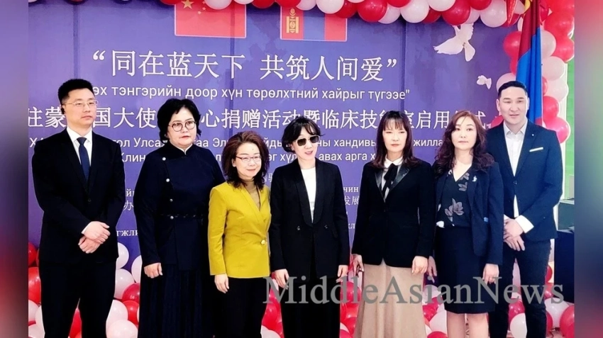 В монгольском центре для детей с ограниченными возможностями открылся кабинет клинических навыков