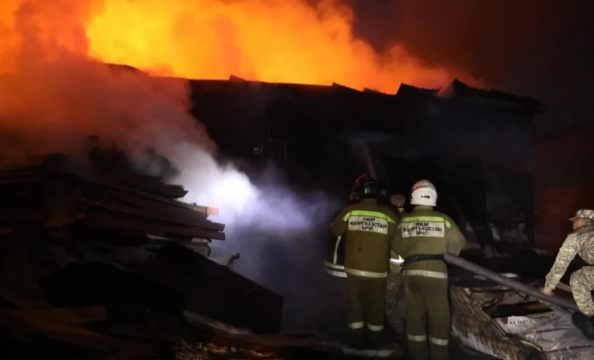 За прошедшие сутки в Кыргызстане произошло 53 пожара