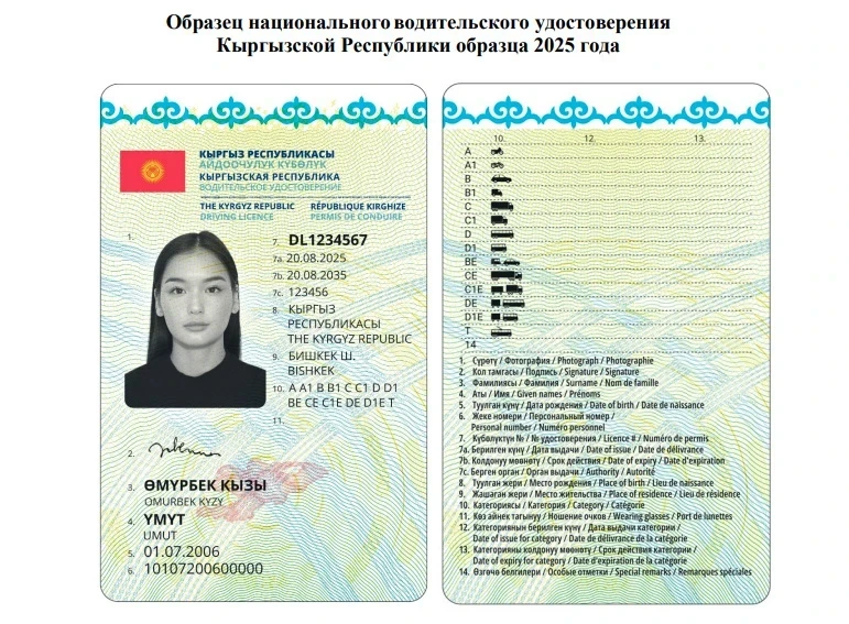 Кабмин утвердил новый образец национального водительского удостоверения