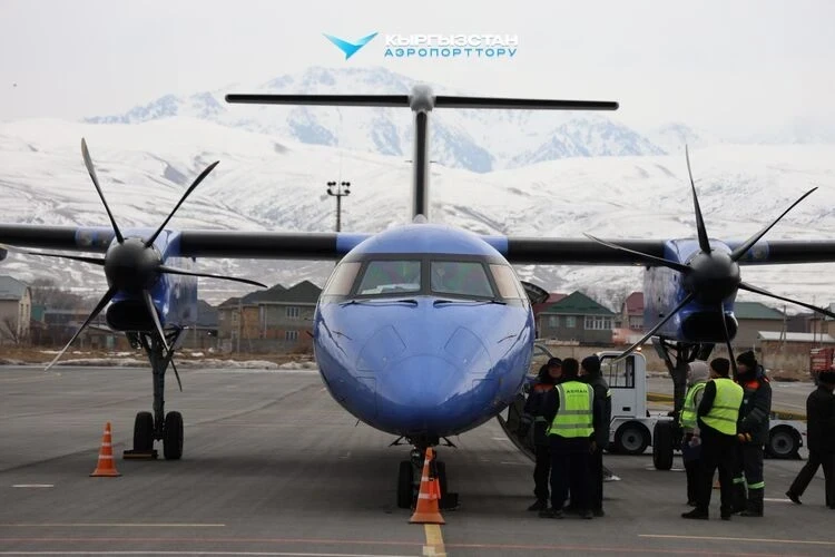 Авиакомпания Asman Airlines запустила прямой рейс Алматы — Каракол