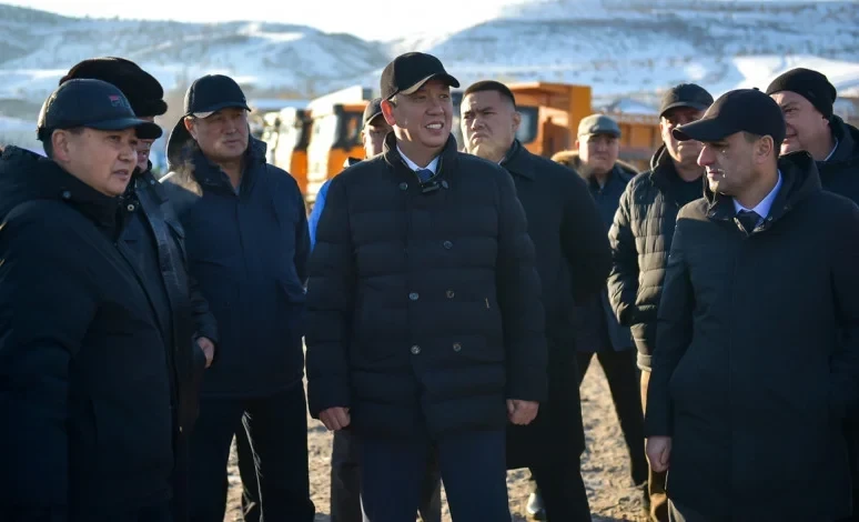 Айбек Джунушалиев дал старт проекту по строительству Восточной объездной дороги