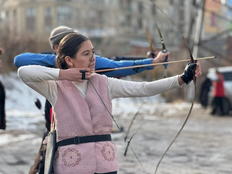 В Бишкеке прошел открытый чемпионат по традиционной стрельбе из лука (фото и победители)
