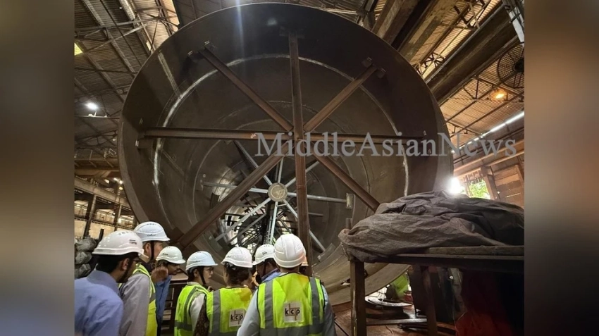 Производство ключевого оборудования для первого монгольского НПЗ близится к завершению в Индии. Видео