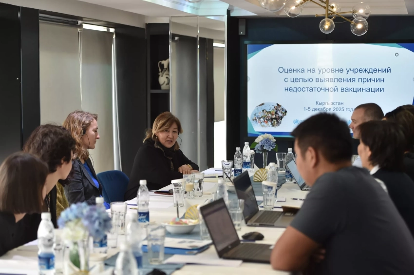 ВОЗ завершает оценку для выявления причин недостаточного уровня вакцинации в Кыргызстане