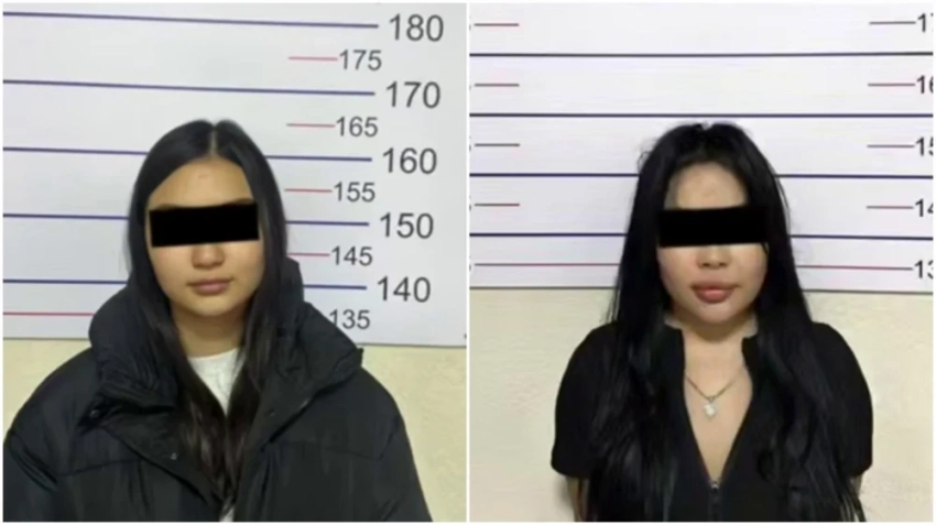 В Бишкеке задержаны две девушки по факту мелкого хулиганства