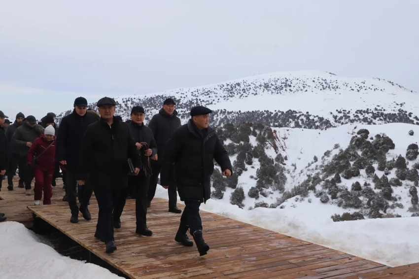 В Чуйской области открылся оздоровительный комплекс ГКНБ «Кызыл-Белес»