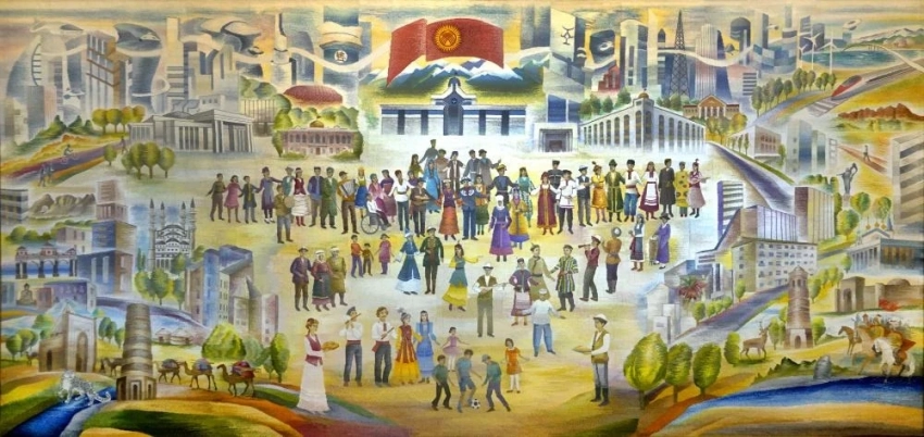 Монументально. В Историческом музее выставлен гобелен «Улут деми — Уңгужол»