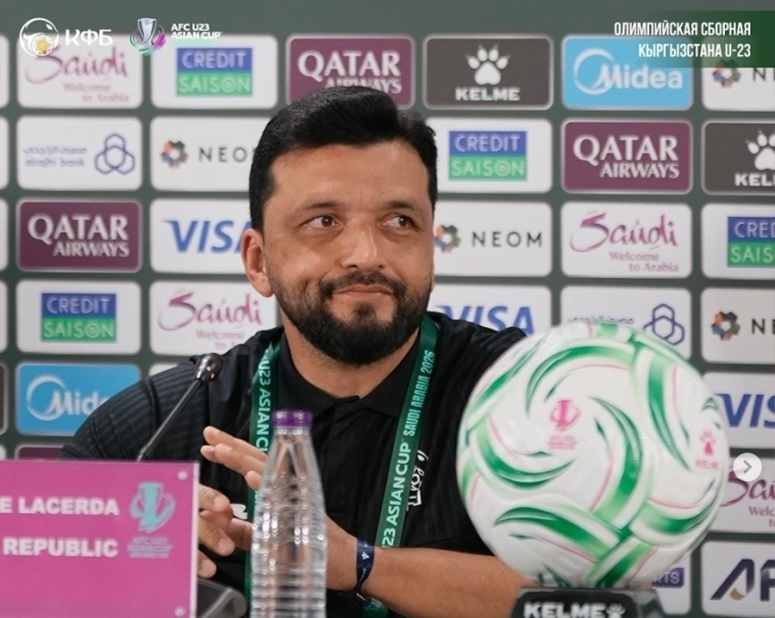 Кубок Азии. Эдмар Ласерда прокомментировал подготовку сборной Кыргызстана