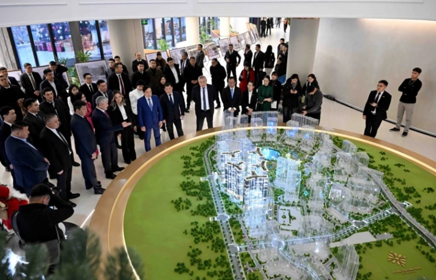 Премьер-министр Кыргызстана посетил здание Rox Center