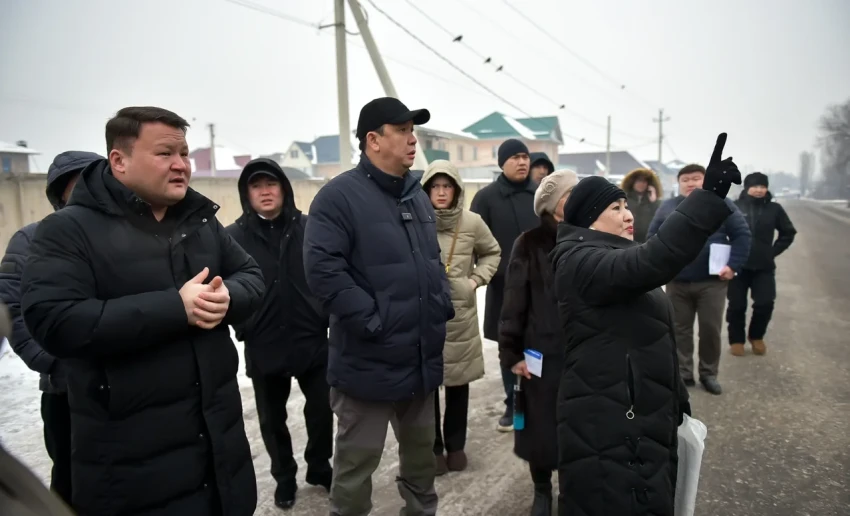 В Бишкеке реконструируют улицу Буурдинскую и обновят сквер