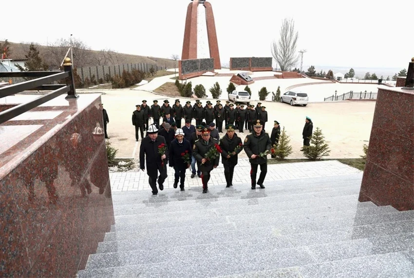 На «Ата-Бейит» прошел митинг-реквием в память о погибших пограничниках