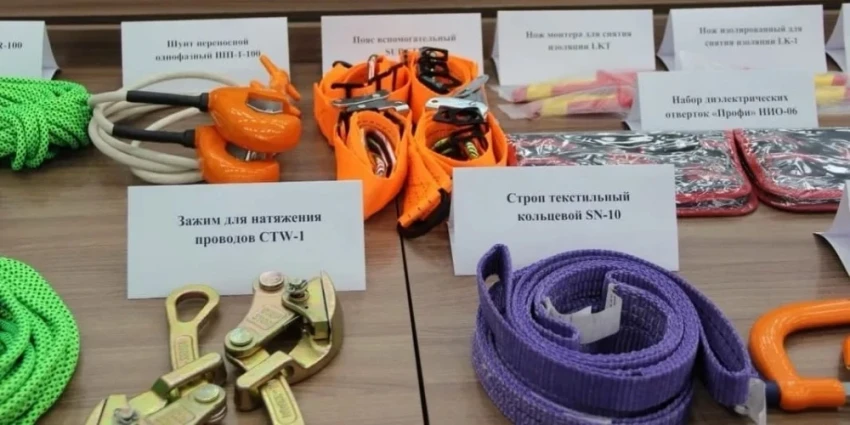 Татарстан передал Кыргызстану оборудование для работ под напряжением