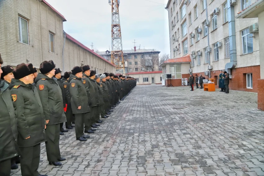 В Минобороны состоялся митинг, посвященный Дню защитника Отечества