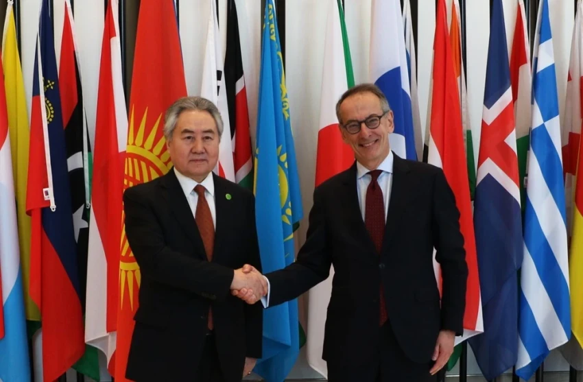 Повышение устойчивости экономики КР обсудили глава МИД и вице-президент ЕБРР