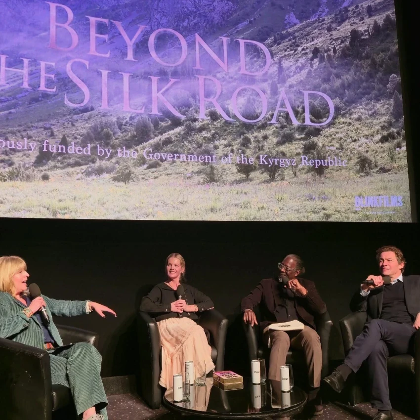 В Лондоне прошла премьера фильма Beyond the Silk Road о Кыргызстане