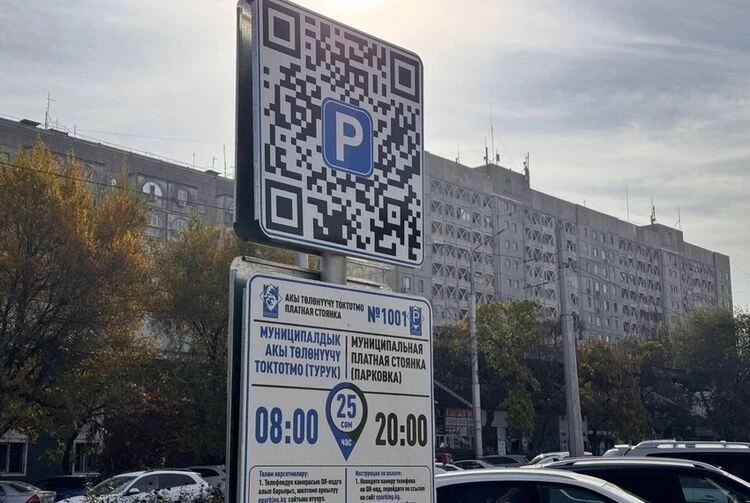 Мэрия Бишкека предлагает ввести зональную и почасовую оплату парковок