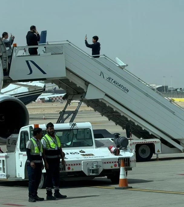 Спецрейс со 166 кыргызстанцами вылетел из Эр-Рияда в Бишкек