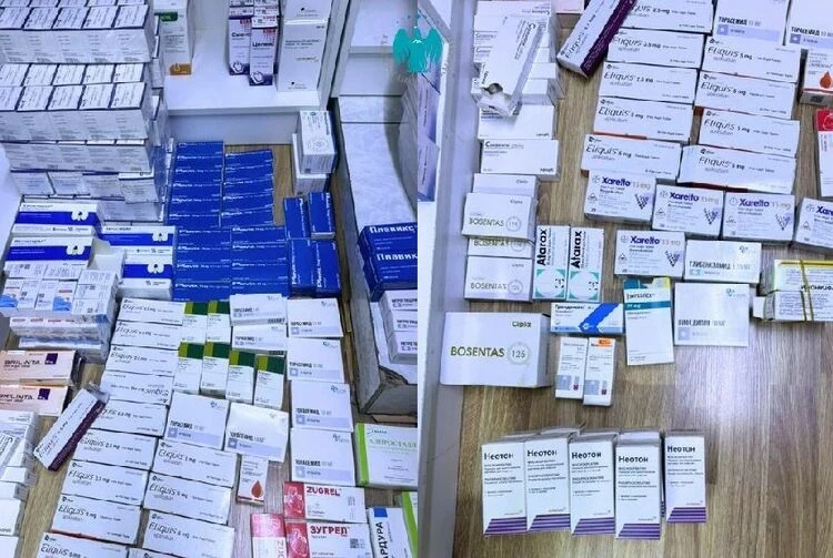 В городе Ош закрыли аптеку: контрабандные лекарства и работа без лицензии