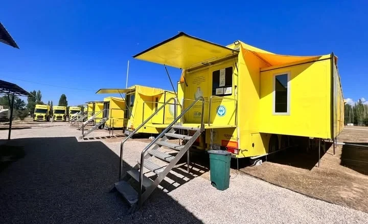 В Араванском районе заработал мобильный мульти-диагностический комплекс