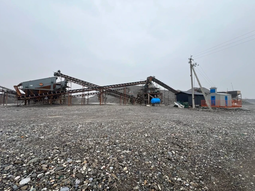 Камнедробильный завод запустят в городе Манасе