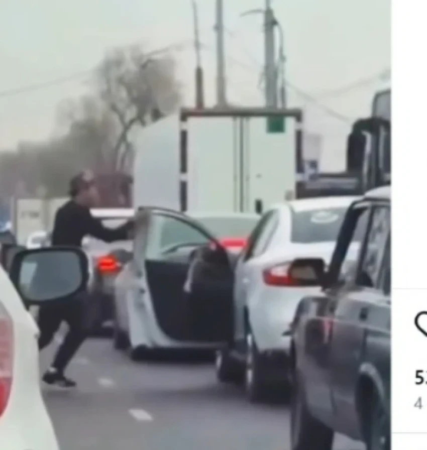 Милиция установила личности участников дорожной драки в Бишкеке