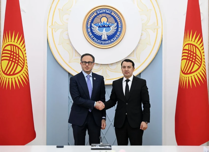 Марлен Маматалиев принял генсека ТюркПА Рамиля Хасана