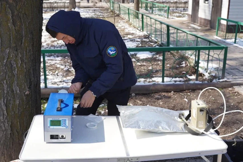 В Бишкеке проверили качество воздуха