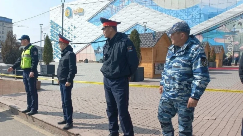 В Бишкеке оцепили ТРЦ «Азия Молл»