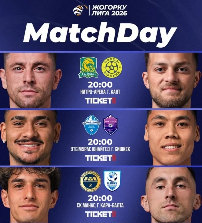 Премьер-лига Кыргызстана: сегодня стартует 4-й тур чемпионата