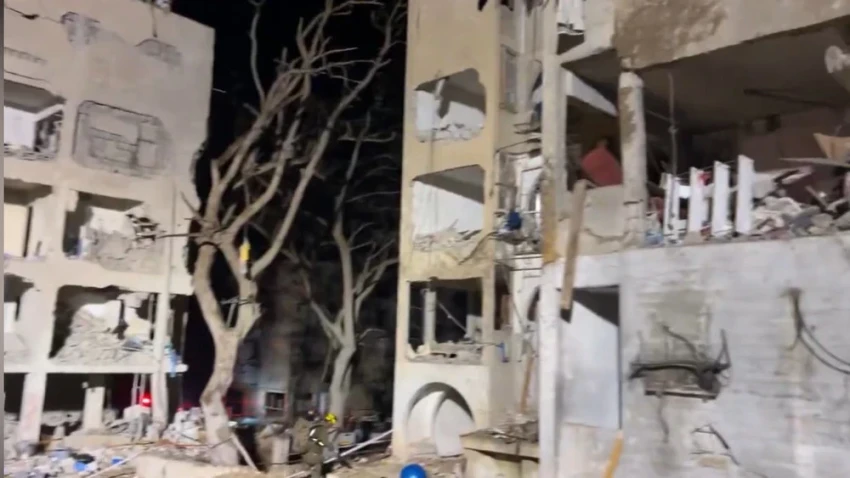 В израильских Араде и Димоне — более 170 пострадавших в результате попадания ракет из Ирана