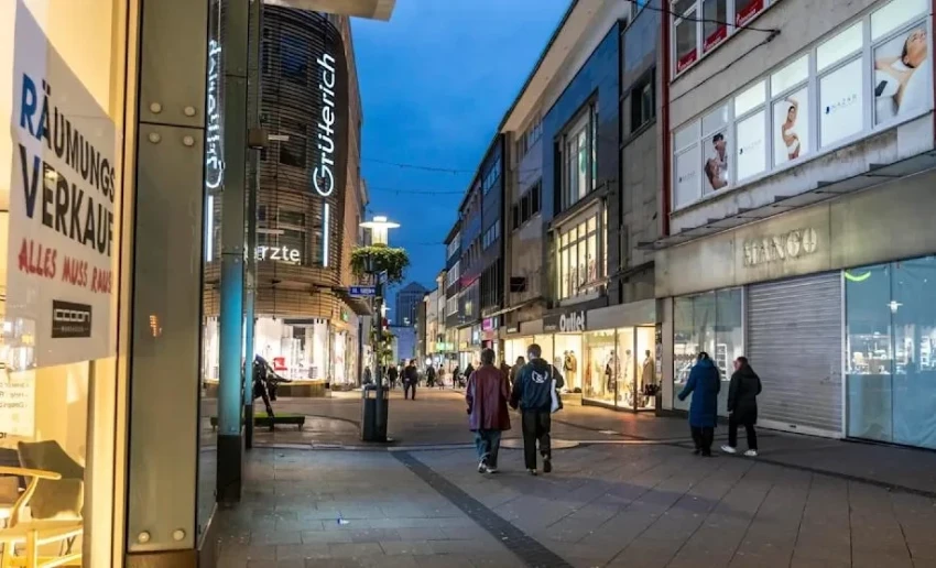 В Германии число магазинов упало до минимума