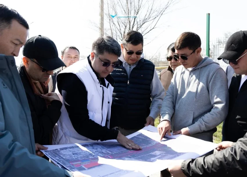 В международном аэропорту «Манас» построят новую подъездную автодорогу