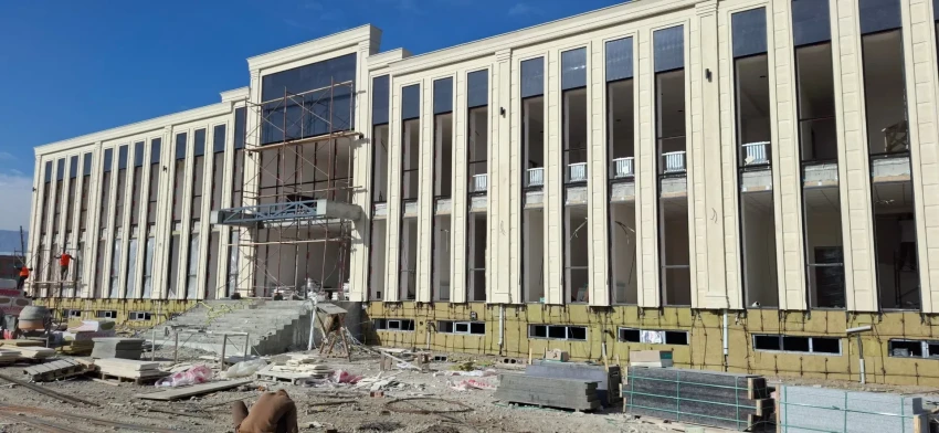 В Баткене строится новое здание областной прокуратуры