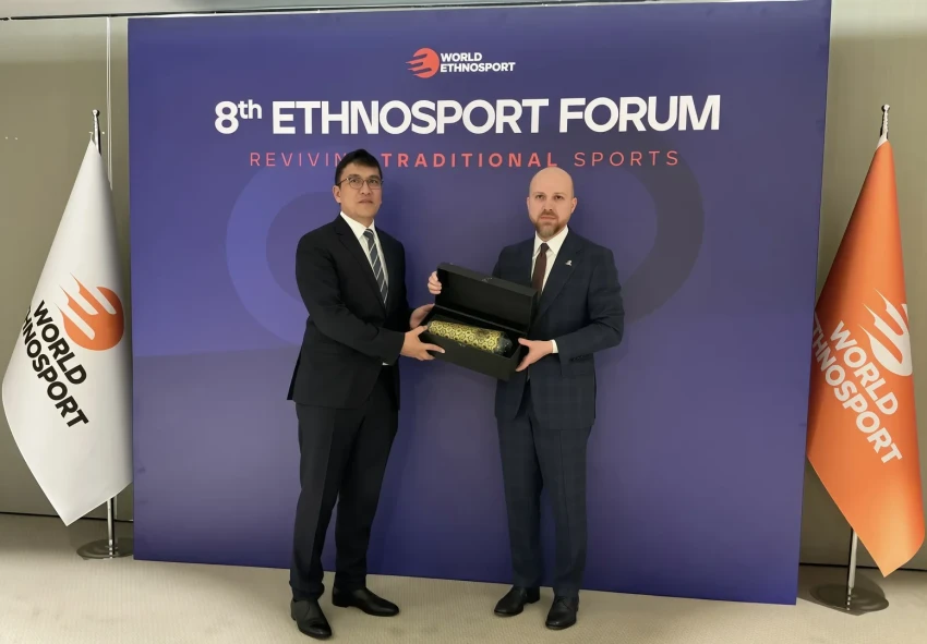 Эдиль Байсалов и Билал Эрдоган обсудили подготовку к Всемирным играм кочевников