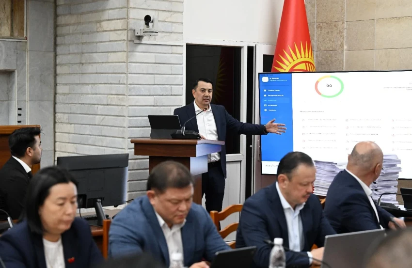 Торага Марлен Маматалиев: «Цифровизация Жогорку Кенеша набирает обороты: заседания комитетов переходят в онлайн-формат»